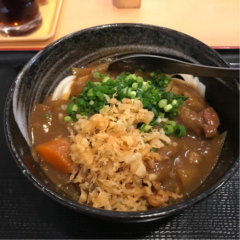 カレーうどん(讃岐うどん 條辺)