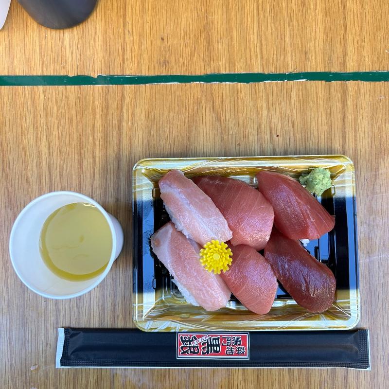 本鮪黒銀鮨セット(まぐろや黒銀)