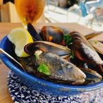 Steamed mussels mejillones vapor