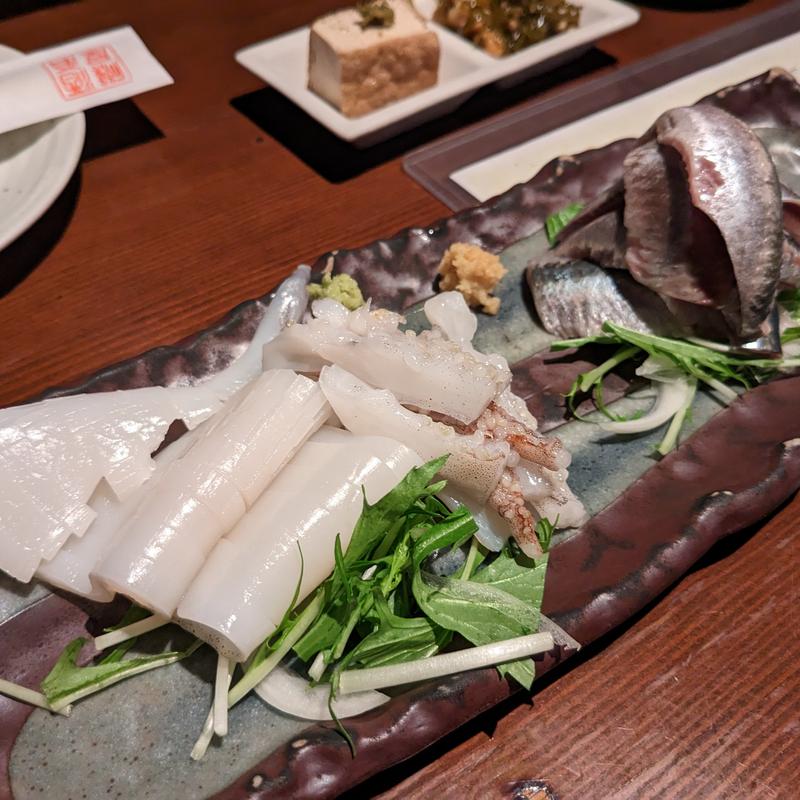 刺身盛り合わせ(酒肴いそや)