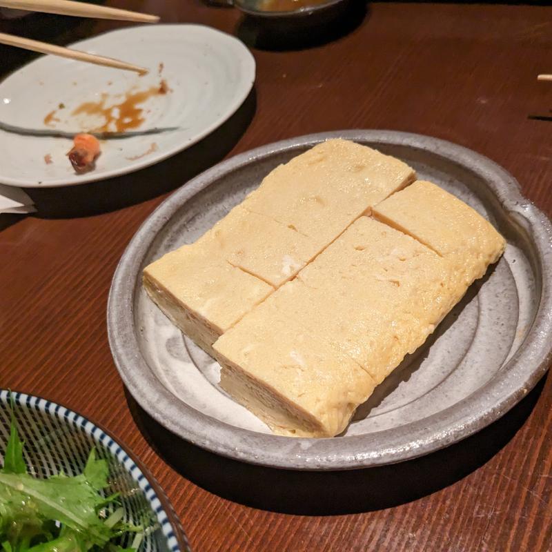 だし巻玉子(酒肴いそや)