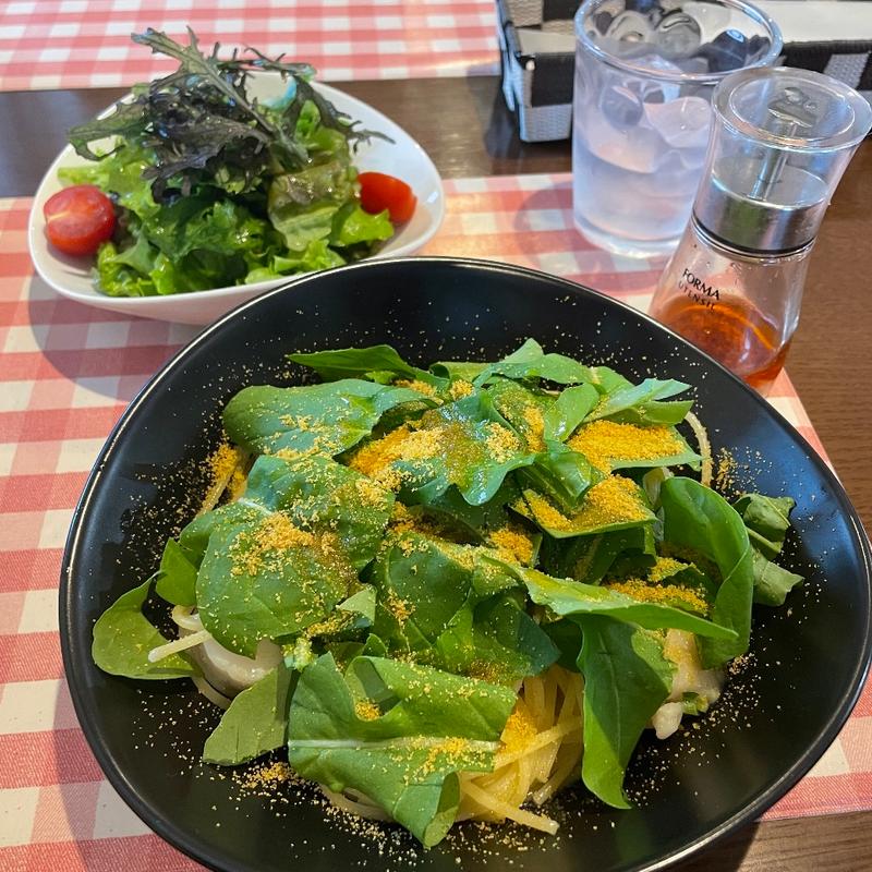 ボッタルガとホタテのペペロンチーノ(ディオネ DIONE)