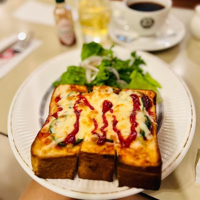 ピザトースト(カフェーパウリスタ)