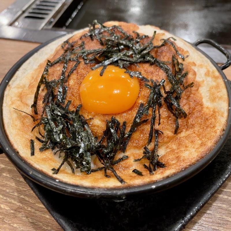 山芋とろろ焼き(海鮮もんじゃ もすけ)