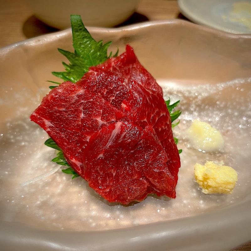 馬刺し(赤身)(九州魂BiVi仙台東口店)