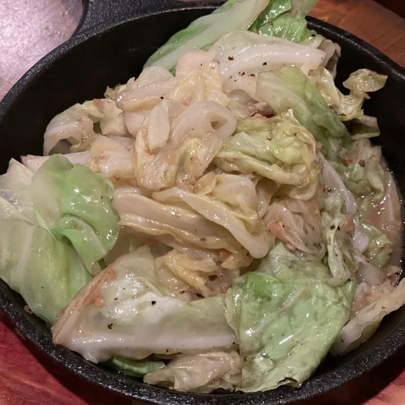 アンチョビキャベツ(肉とワイン居酒屋Acorn)