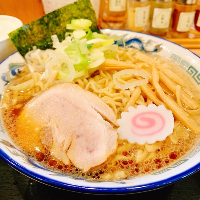 中華そば(大盛)(舎鈴 北品川店)