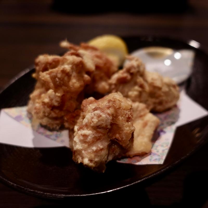 若鳥の唐揚げ(泡と旬　しゅはり)