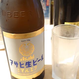 瓶ビール(元祖寿司 羽田空港第2ターミナル店)