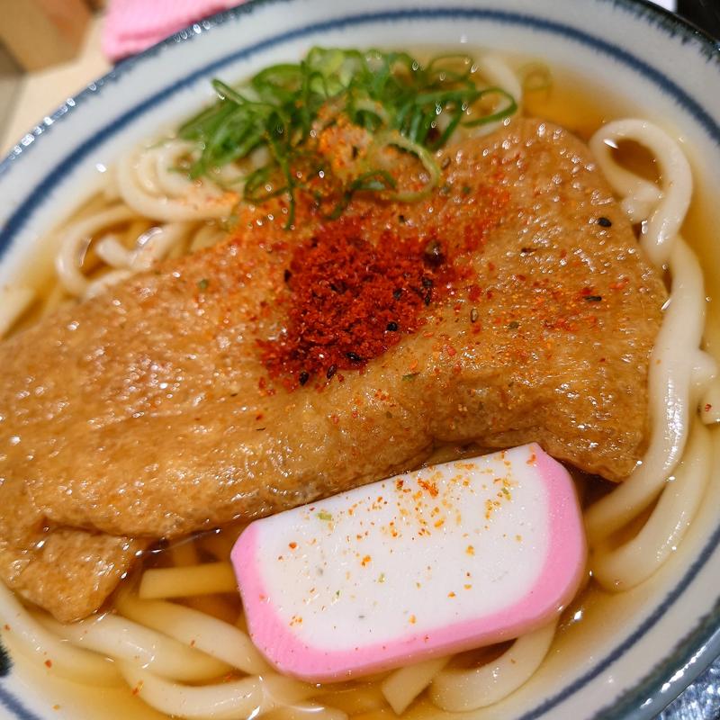 きつねうどん(牧茶庵)