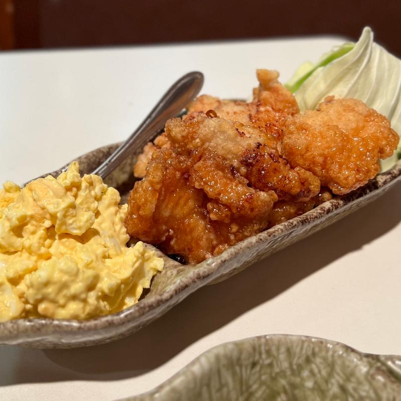 鶏南蛮(ぱぱろく武蔵店)