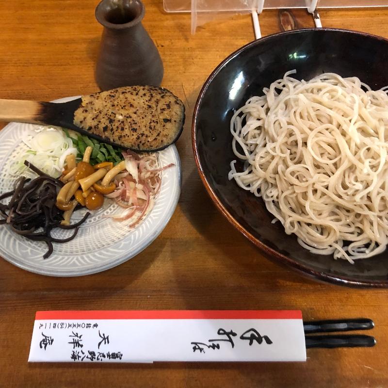 ぶっかけそば(天祥庵 （てんしょうあん）)