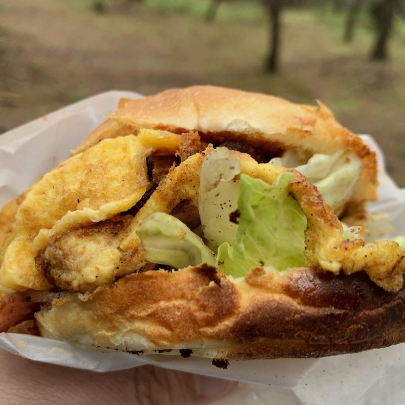 スペシャルバーガー(からつバーガー 松原本店)