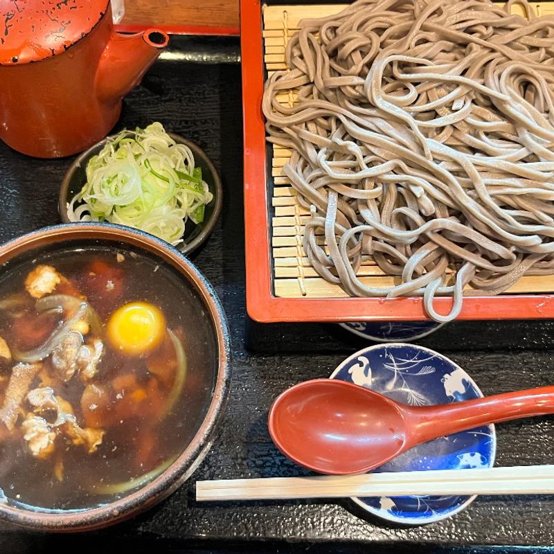 もつせいろ(手打ちそば 信濃路)