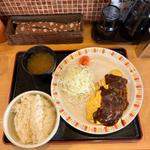エビオムレツ定食