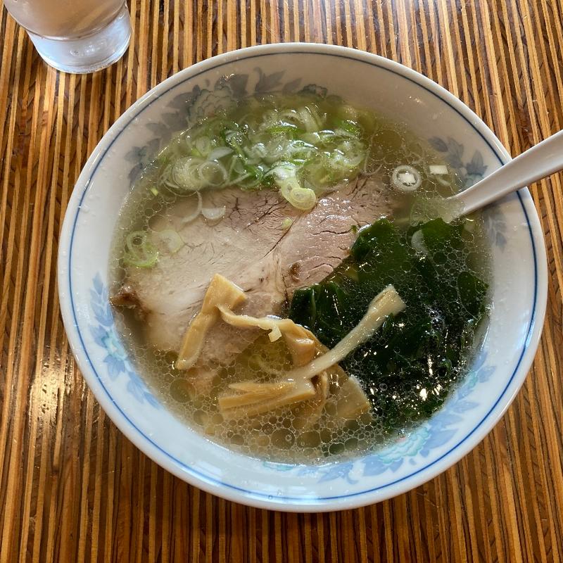 塩ラーメン(つべつ西洋軒)