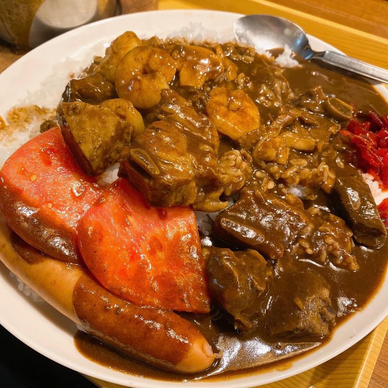 ミックスカレー フランクフルト(ガンジー )