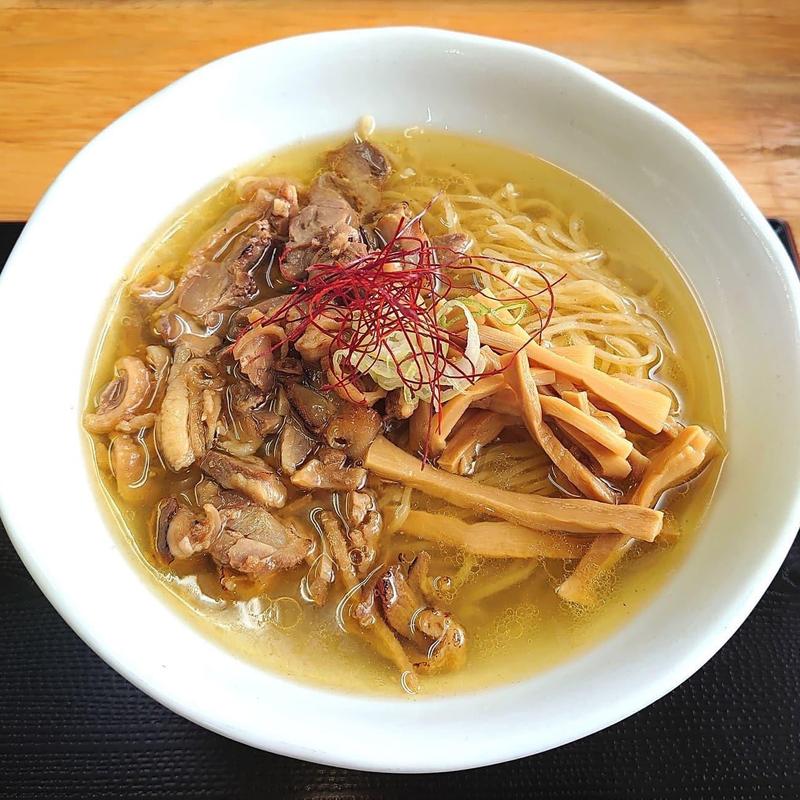 鶏塩中華そば チャーシュー増し(魔界ラーメン 月光 )