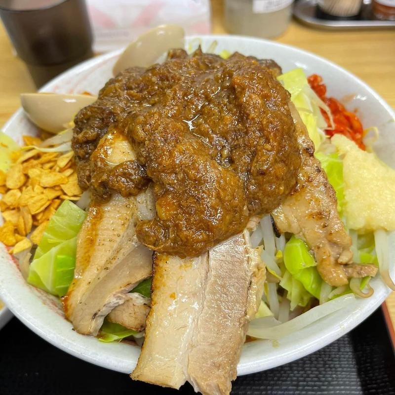 汁なし男峠 煮卵(魔界ラーメン 月光 )