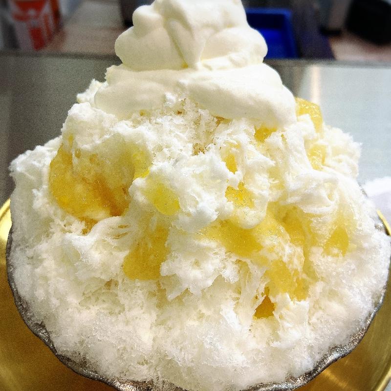 蜂蜜檸檬クリーム(スイーツ×かき氷 カモメ氷菓店 関内)