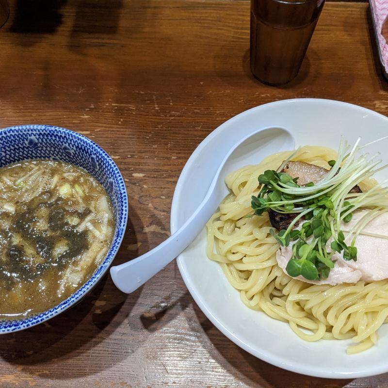 濃厚つけ麺（煮干し）(中華そば つけ麺 百日紅 新宿店)