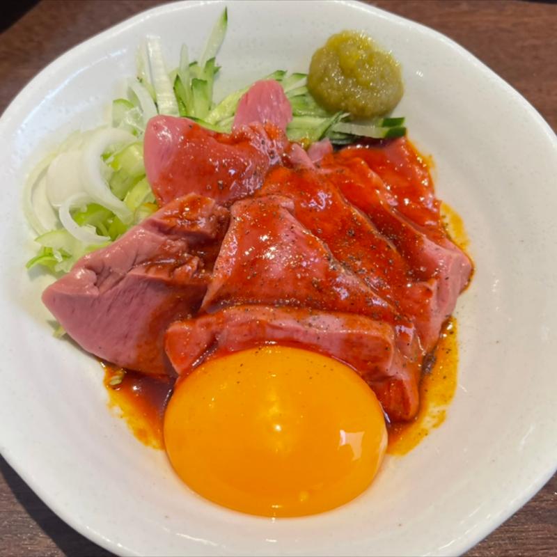 レバトロ塩ユッケ(さと村 金町店)