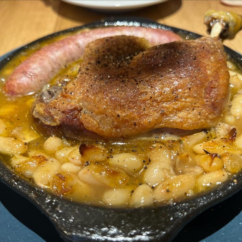 鴨コンフィとソーセージのカスレ(Lethe)