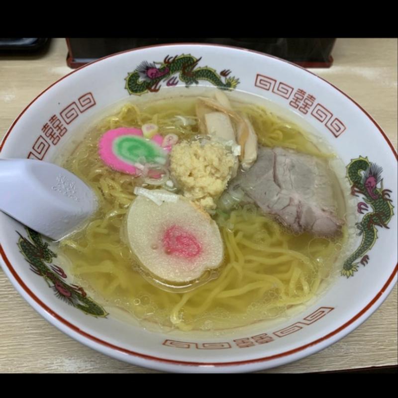 しょうがラーメンしお(ラーメン信月)