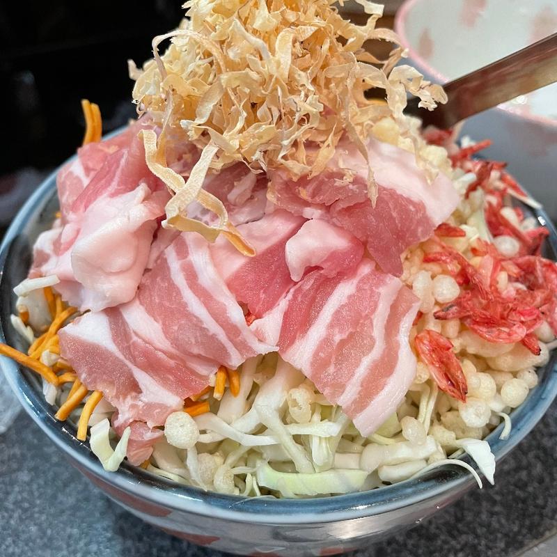 牛バラベビースターもんじゃ(とどろき亭)