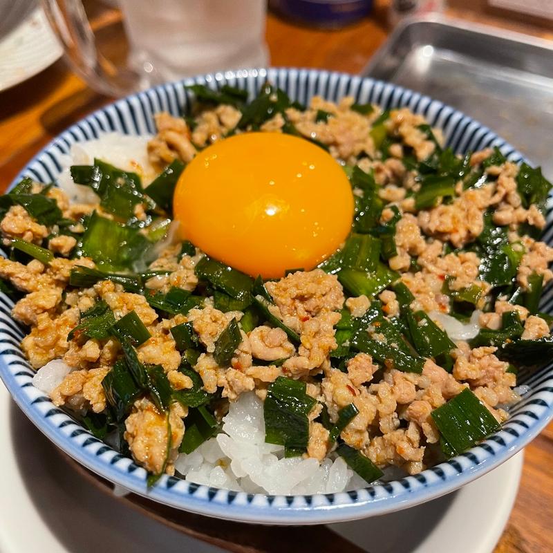 台湾そぼろ飯(焼鳥 その日ぐらし 武蔵小杉店)