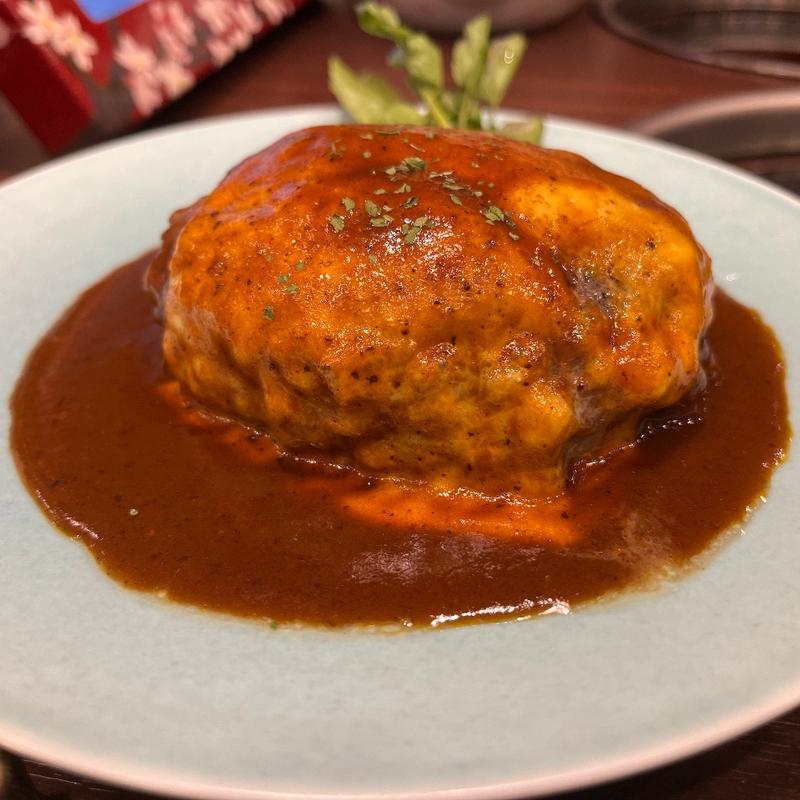 チーズデミグラスハンバーグ(将泰庵 )