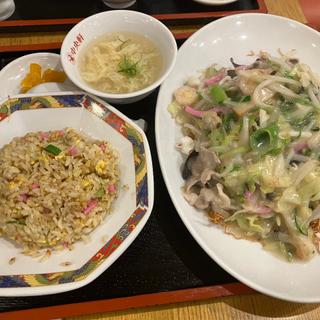 皿チャン定食(小焼きめし)(中央軒 なんばウォーク西店 （チュウオウケン）)