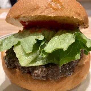 ハンバーガー(Ju the burger 東銀座店)