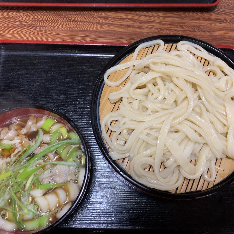 肉ネギ汁うどん(みょうとうどん 加須店)