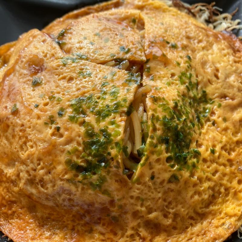 広島風お好み焼き肉玉そば(ローソン 札幌北３条西店)