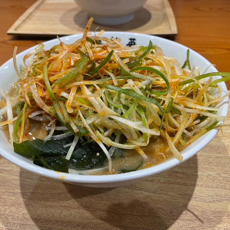 ネギ味噌ラーメン(麺絆英)