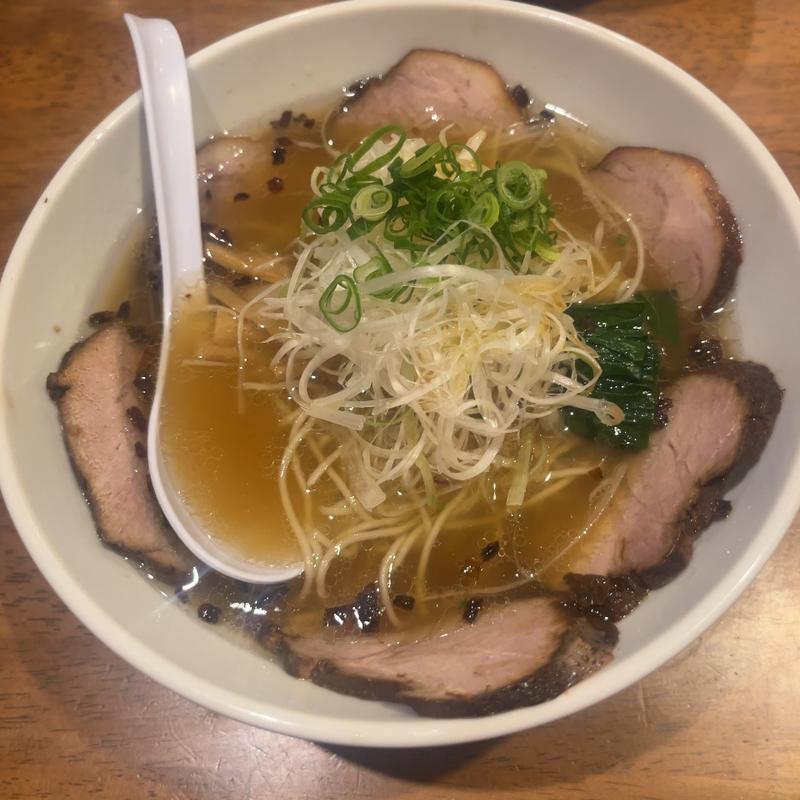 焦がしねぎ　ねぎちゃあしゅうめん(やくみや )