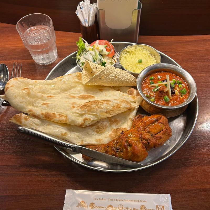 タンドリーチキンミール(ディップマハル 溜池山王店)