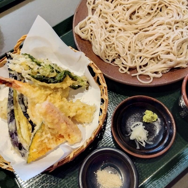 旬彩天ざる(手打ちそば 双葉)