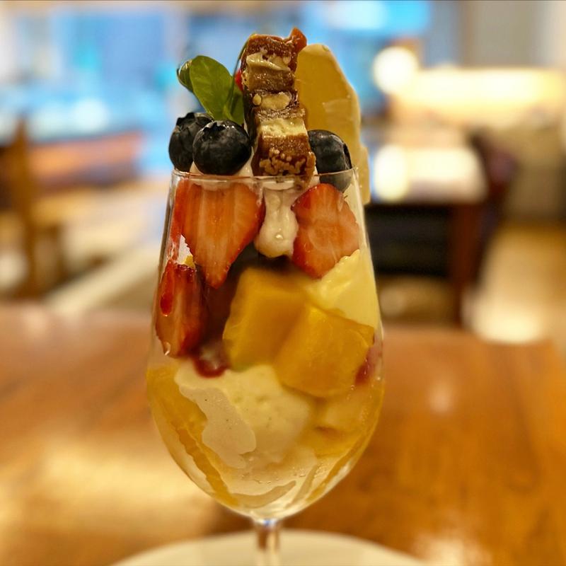 フルーツパフェ(一善や 京都店)
