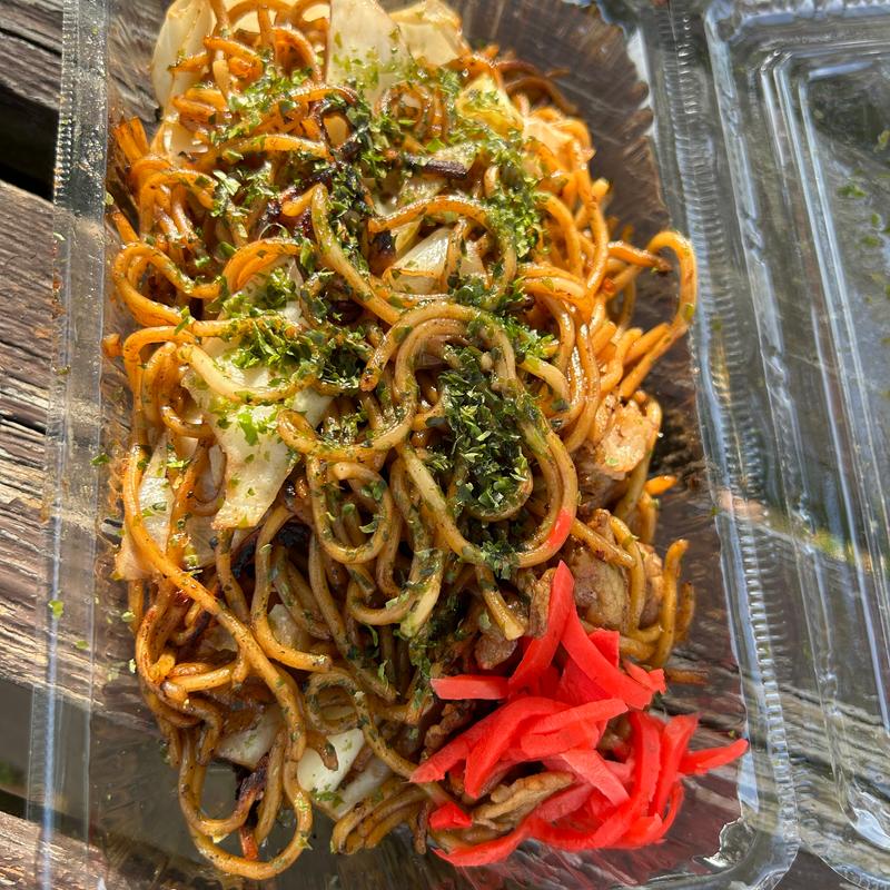 焼きそば(道の駅　北はりまエコミュージアム)