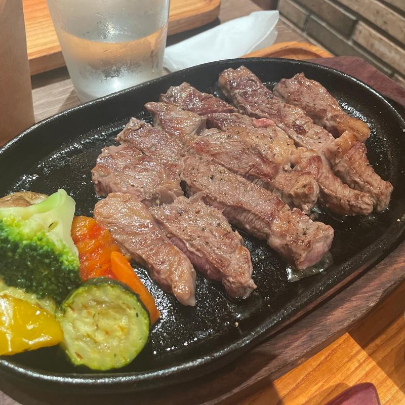 プレミアムステーキ(いしがまやハンバーグ ららぽーと横浜店)