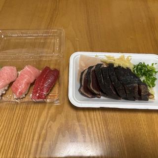 カツオわら焼き(高知のマグロとカツオ タカシン水産 築地店)