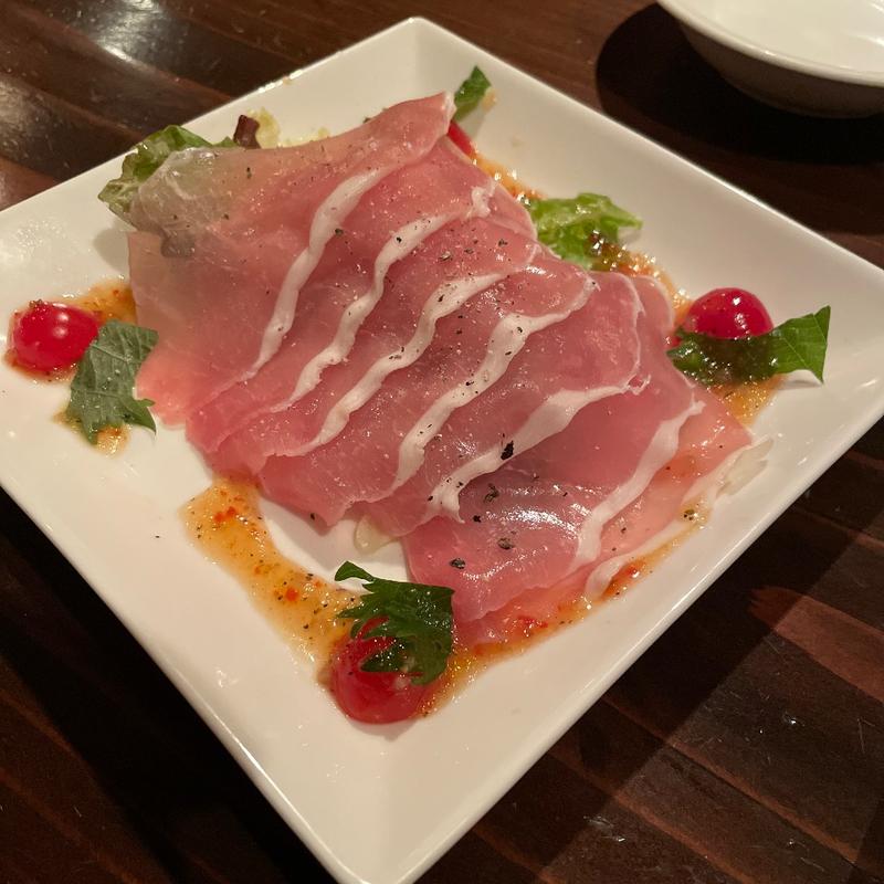 黒豚生ハム(焼酎 酒々蔵 （しょうちゅう ささくら）)