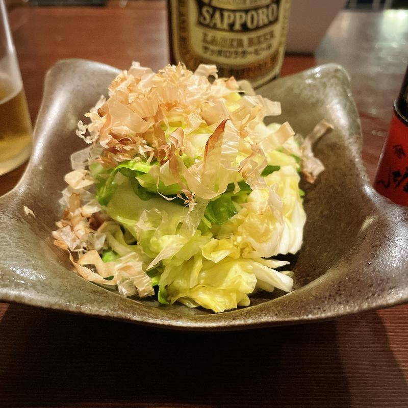 春キャベツ浅漬(大衆酒場 チャン栓チャン)