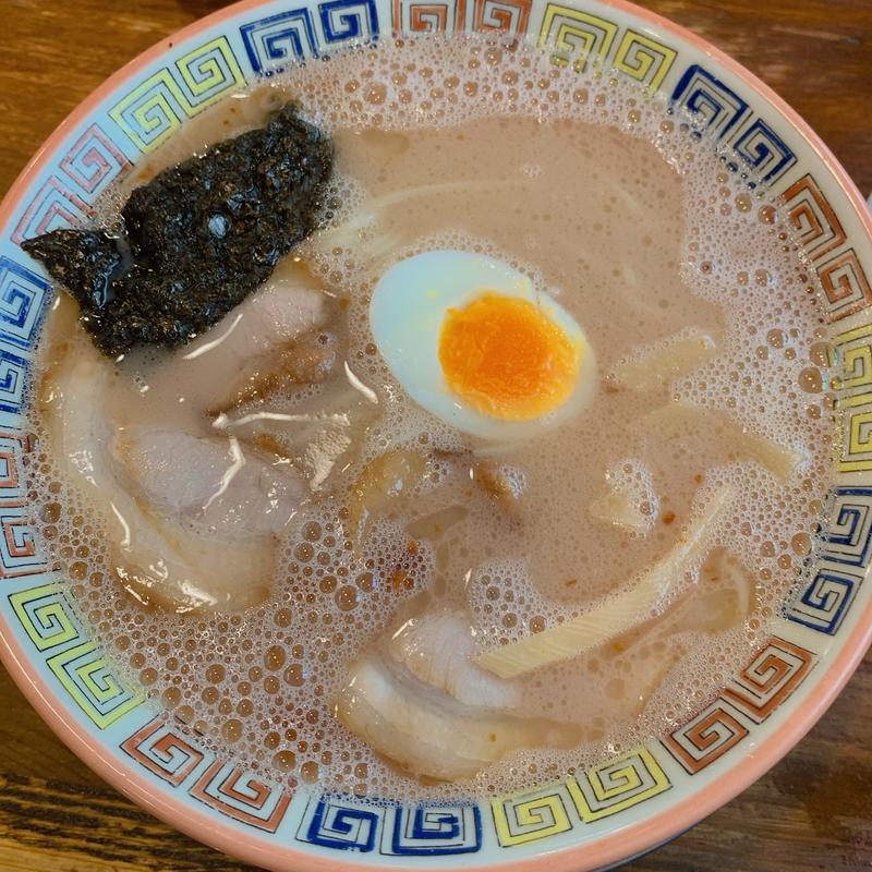 昔ラーメンセット(大砲ラーメン 本店)