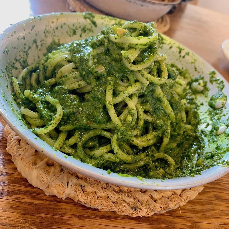 ジェノベーゼバジル自家製生パスタ(Ｌａ　Ｆｅｓｔａ)