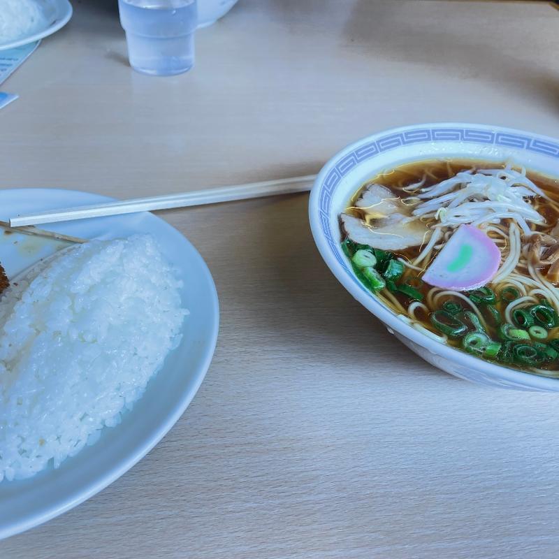 サービス定食(紀の川そば )