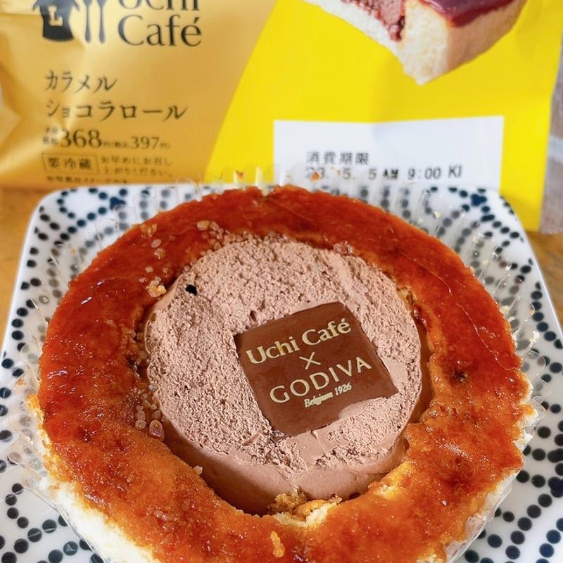 GODIVAカラメルショコラロール(ローソン 宇都宮星ケ丘店 （LAWSON）)