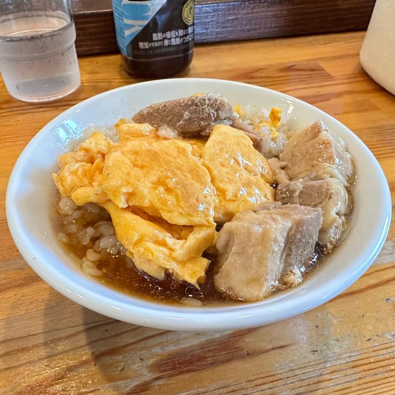 ふわとろ肉玉チャーハン(麺堂HOME （めんどうほーむ）)